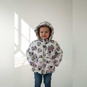 Disney Minnie Mouse Puffer Jacket size 6/6x new